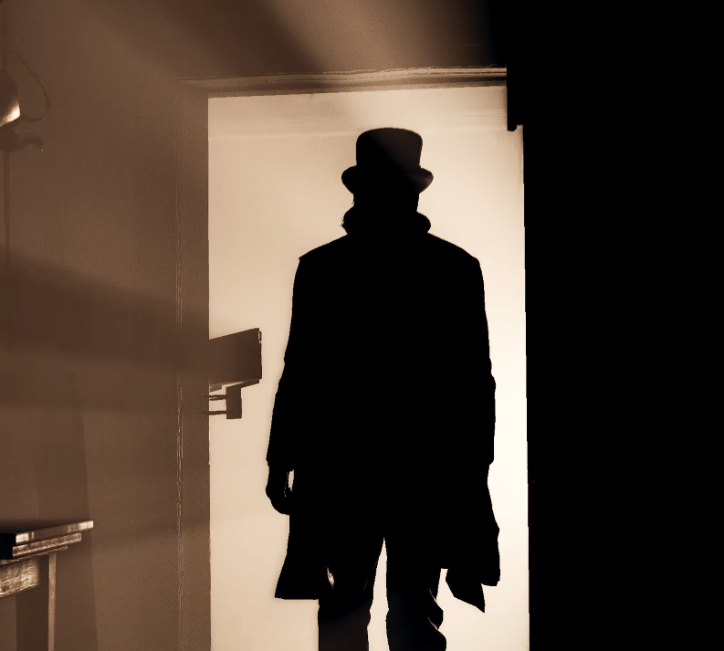 The Statesman in silhouette