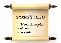 Scroll Titled: Portfolio